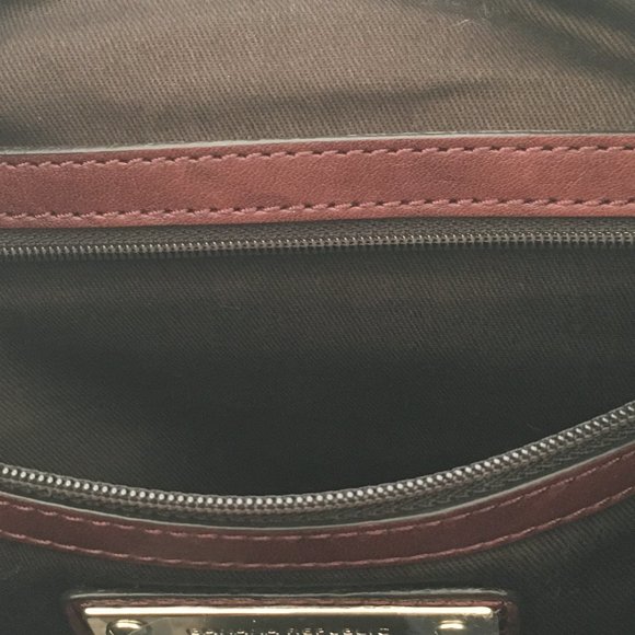 Brown (Mahogany) leather shoulder bag - Picture 10 of 12